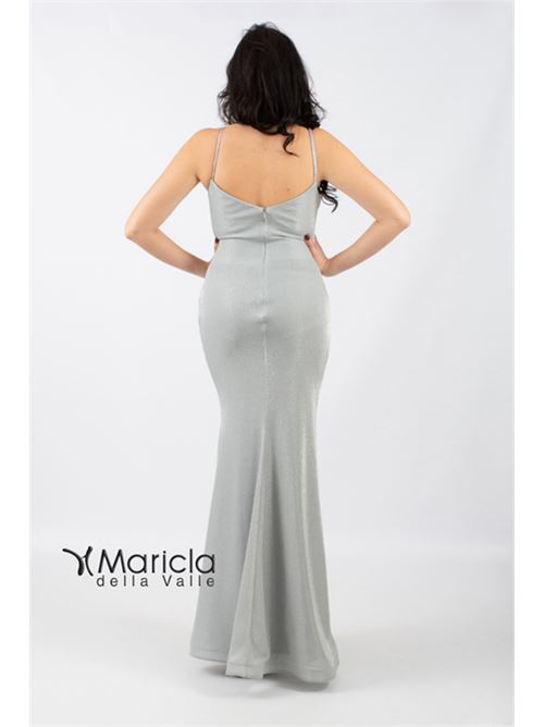 Abito glitterato MARICLA ELEGANCE | JC34142GRIGIO